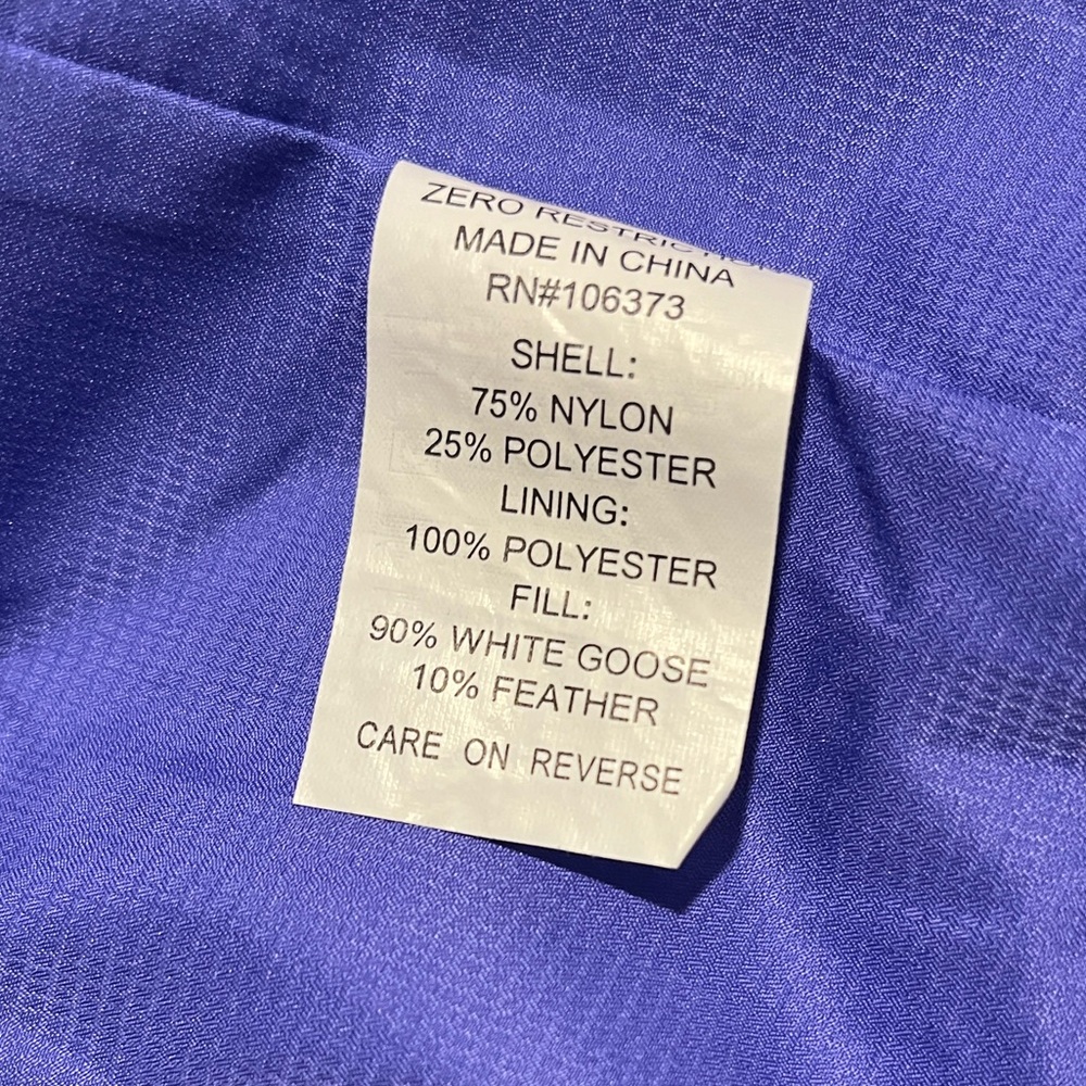 EUC Zero Restriction Purple Vest, S - Picture 6 of 7